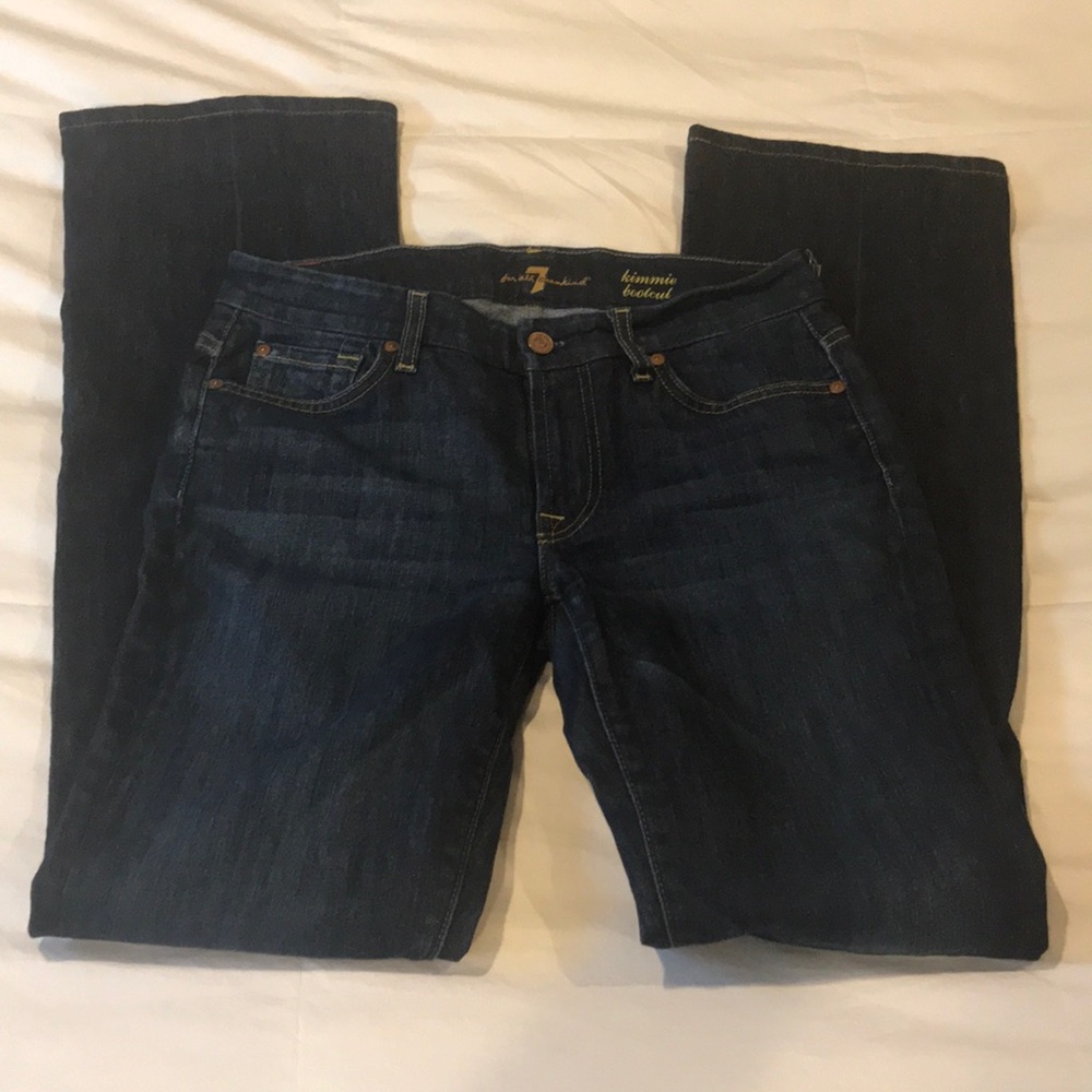 7 For All Mankind bootcut jeans, size 27